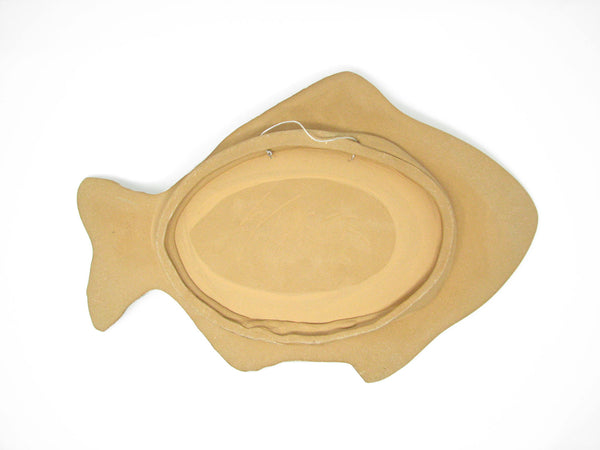 edgebrookhouse - Vintage Suzanne Graham Storer Fish Shaped Pottery Platter or Wall Decor