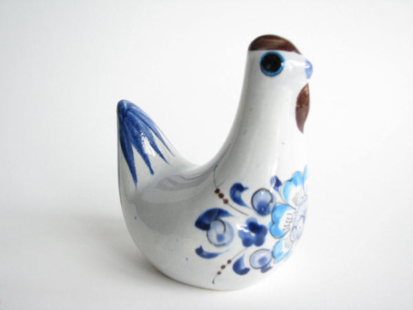 edgebrookhouse - Vintage Tonala Mexico Hand-Painted Pottery Chicken Hen Figurine by CAT
