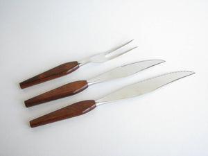 edgebrookhouse - Vintage Town and Country Washington Forge Fleetwood Designer 3 Piece Carving Set