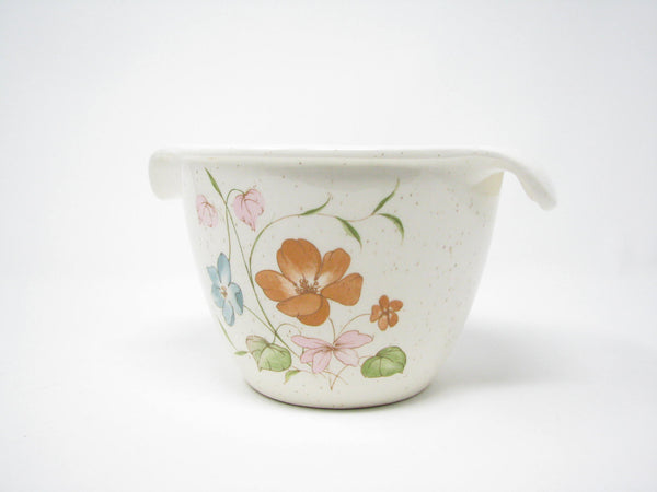 edgebrookhouse - Vintage Treasure Craft Poppy Pottery Mixing Bowl with Floral Design