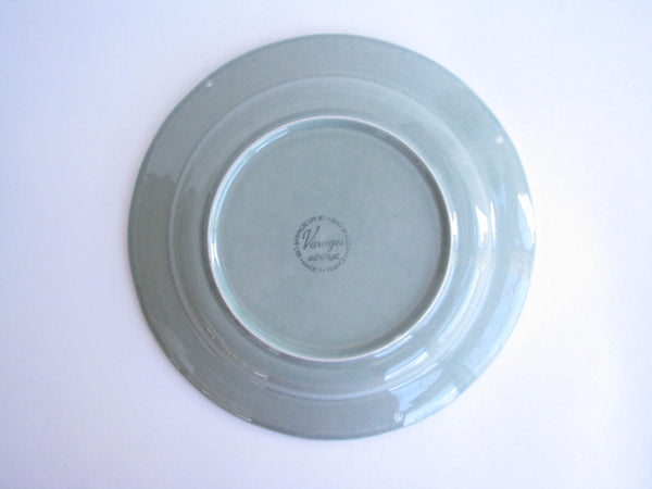 edgebrookhouse - Vintage Varages France Luberon Celadon Green Dinner Plates - Set of 4
