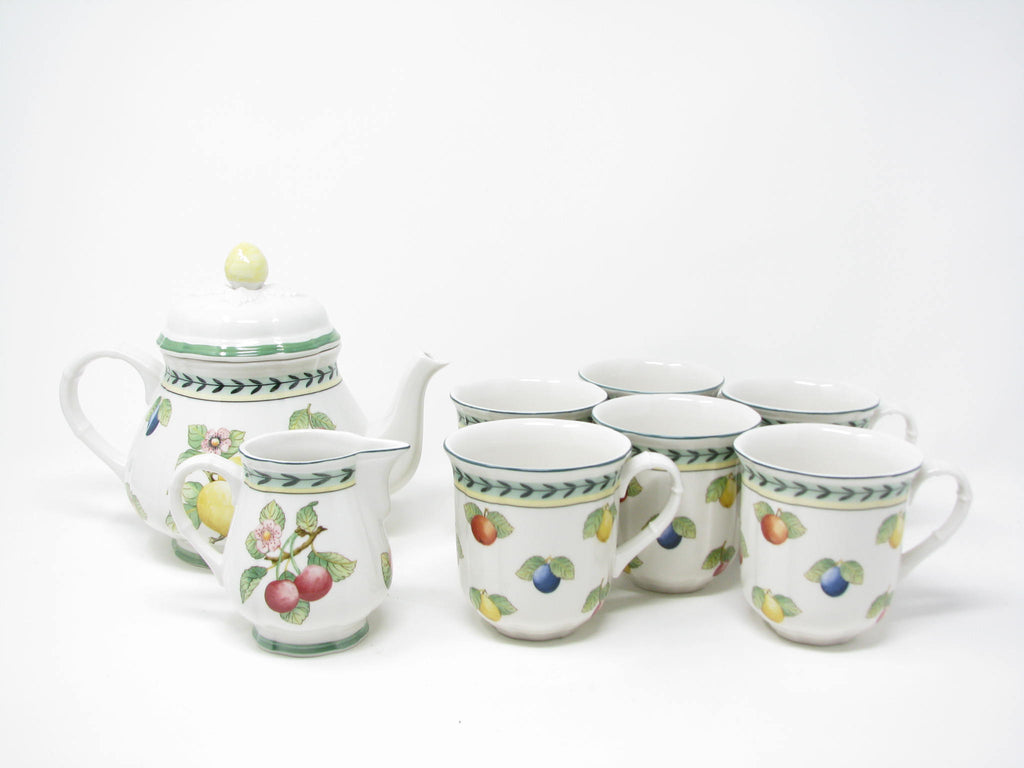 Vintage Villeroy & Boch French Garden Fleurence Tea or Coffee Service   edgebrookhouse