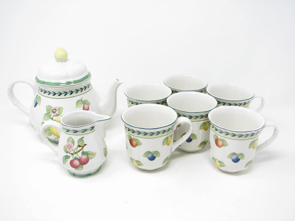 edgebrookhouse - Vintage Villeroy & Boch French Garden Fleurence Tea or Coffee Service - 7 Pieces