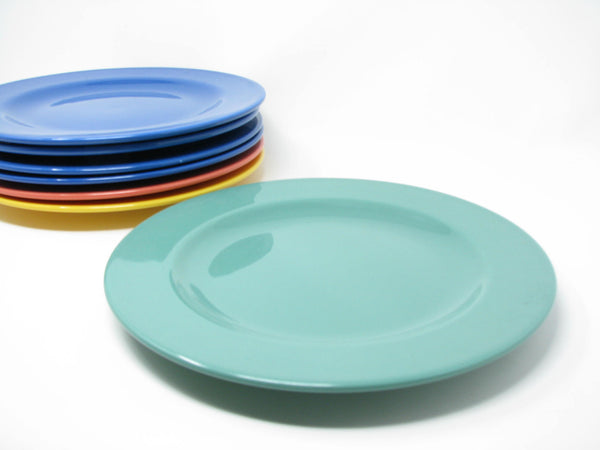 edgebrookhouse - Vintage Vista Allegre & Zrike Portugal Ceramic Dinner Plates Multicolor - Set of 7