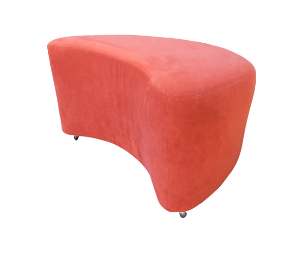 edgebrookhouse - Vintage Vladimir Kagan Nautilus Ottoman for Directional on Casters