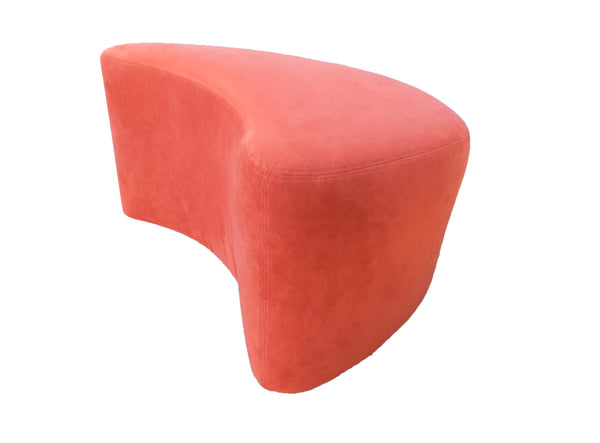 edgebrookhouse - Vintage Vladimir Kagan Nautilus Ottoman for Directional on Casters