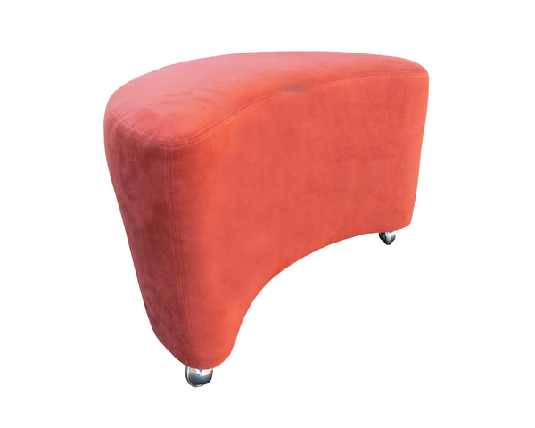 edgebrookhouse - Vintage Vladimir Kagan Nautilus Ottoman for Directional on Casters