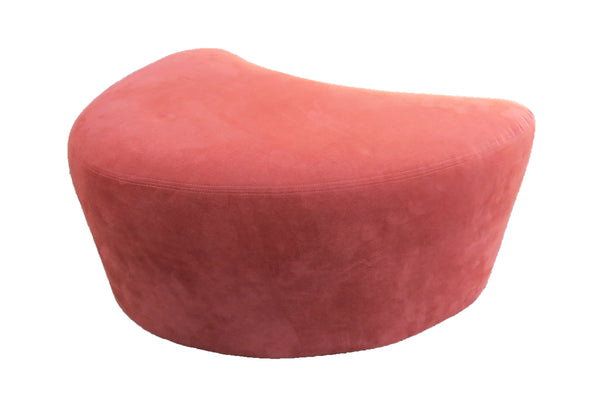 edgebrookhouse - Vintage Vladimir Kagan Nautilus Ottoman for Directional on Casters