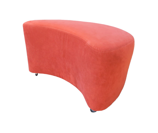 edgebrookhouse - Vintage Vladimir Kagan Nautilus Ottoman for Directional on Casters