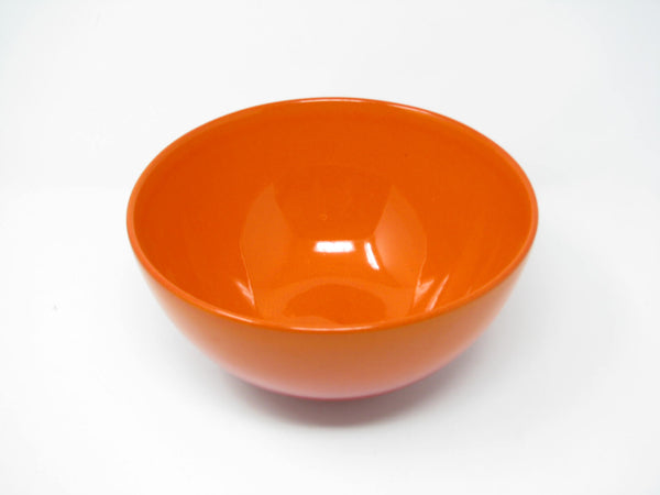 edgebrookhouse - Vintage Waechtersbach Germany Magma Red & Orange Glazed Pottery Serving Bowl