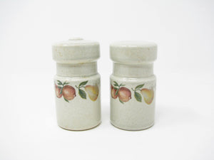 edgebrookhouse - Vintage Wedgwood Quince Earthenware Salt & Pepper Shakers - 2 Pieces