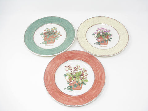 edgebrookhouse - Vintage Wedgwood Sarah's Garden Queen's Ware Salad Plates - 3 Pieces
