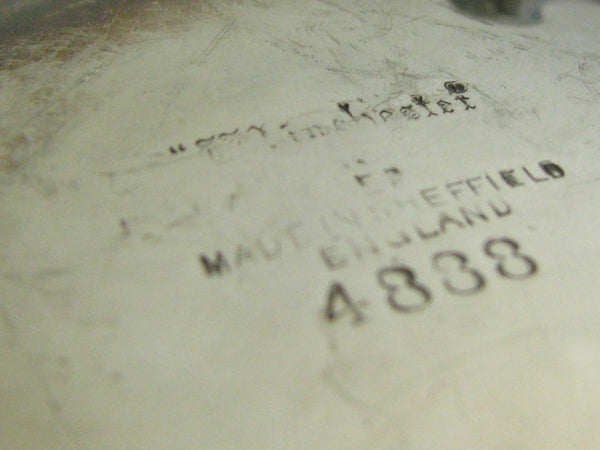 edgebrookhouse - Vintage Winchester Sheffield England Hand-Engraved Silver Plated Tea Set - 3 Pieces