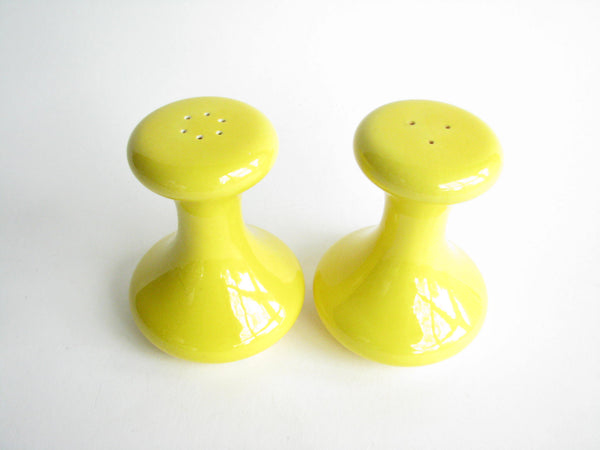 edgebrookhouse - Vintage Yellow Ceramic Salt & Pepper Shakers by Holiday Designs