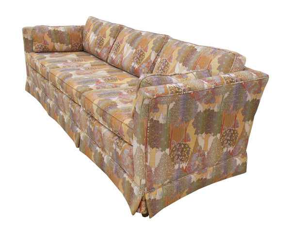 edgebrookhouse - Vintage Ethan Allen Sofa With Jack Lenor Larsen Style Fabric