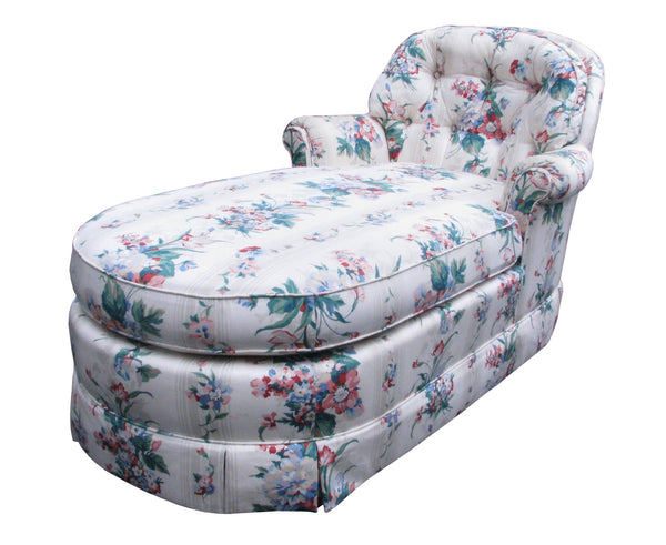 edgebrookhouse - Vintage French Bergere Inspired Chaise Lounge by Drexel Heritage Furnishings Inc.