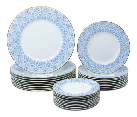edgebrookhouse - Vintage 1960s Royal Worcester Aragon Dinnerware Set - 10 Place Settings - 30 Pieces