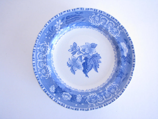 edgebrookhouse - Early 20th Century Spode Camilla Blue and White Bread or Dessert Plates - Set of 10