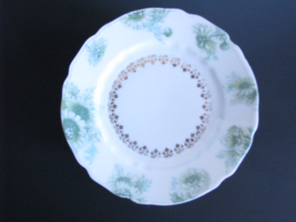 edgebrookhouse - Antique Hermann Ohme Hand-Painted Bread or Dessert Plates - Set of 10
