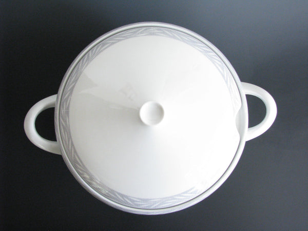 edgebrookhouse - 1940s Winterling Roslau Bavaria Porcelain Covered Serving Dishes - Set of 2