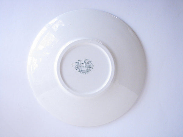 edgebrookhouse - Antique Villeroy & Boch Mettlach Salad Plates with Embossed Pear Design - Set of 11
