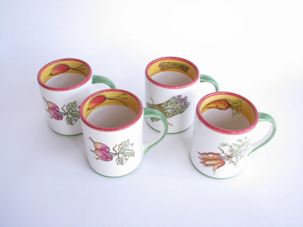 edgebrookhouse - Essex Collection Primavera Mugs by Kate Williams and Made in Portugal by Raul de Bernarda - Set of 4