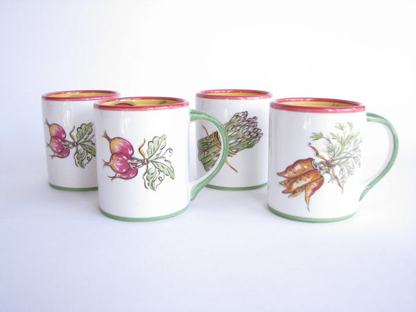 edgebrookhouse - Essex Collection Primavera Mugs by Kate Williams and Made in Portugal by Raul de Bernarda - Set of 4