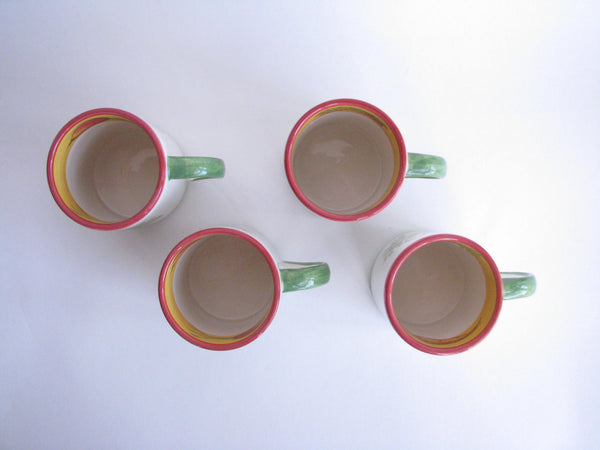 edgebrookhouse - Essex Collection Primavera Mugs by Kate Williams and Made in Portugal by Raul de Bernarda - Set of 4