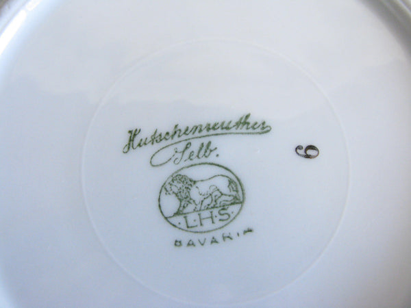edgebrookhouse - Hutschenreuther Selb Bavaria Floral Edwardian Style Bread Plates - Set of 5
