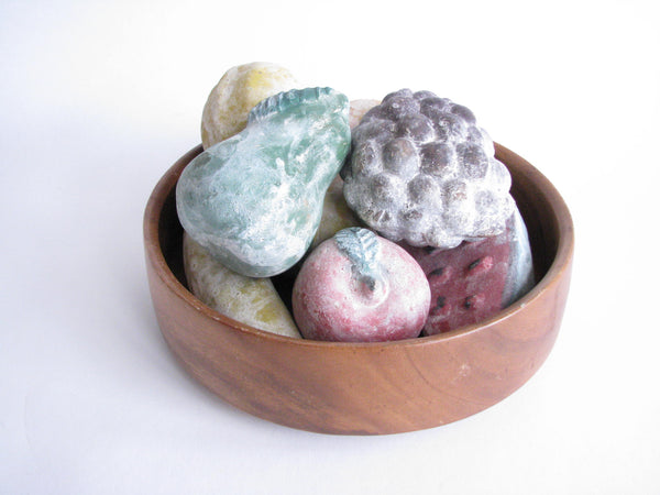 edgebrookhouse - Mid 20th Century Terracotta Mixed Fruit - 7 Pieces