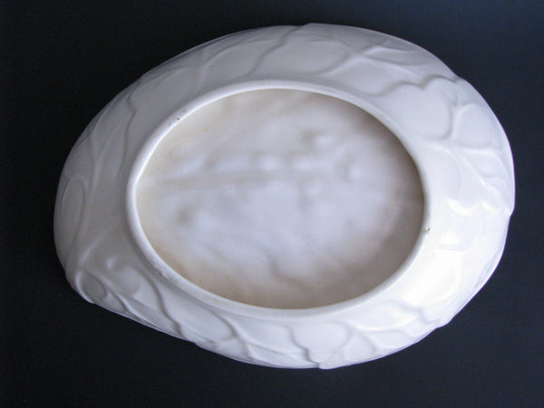 edgebrookhouse - Vintage Cabbage or Romaine Lettuce Shaped Ceramic Serving Bowl