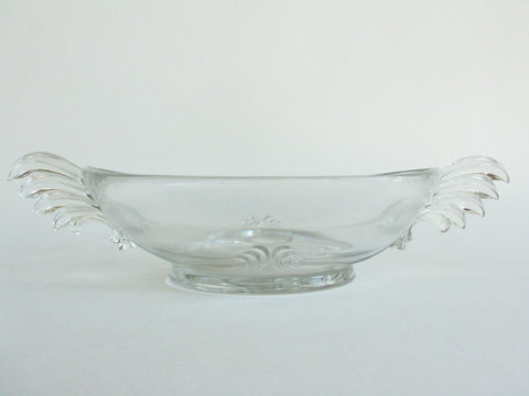 edgebrookhouse - Vintage Fostoria Baroque Glass Wing Art Deco Bowl