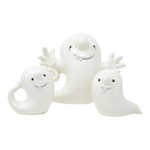 edgebrookhouse - Vintage Gare Ceramic Ghost Figurines - Set of 3